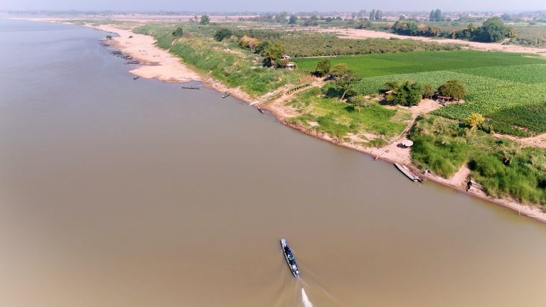 The Mekong River changes